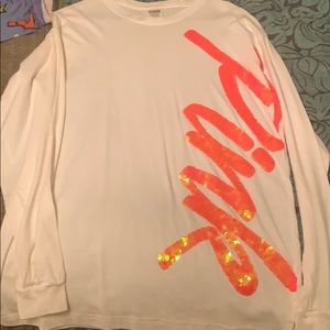 Long sleeve Victoria’s Secret pink shirt